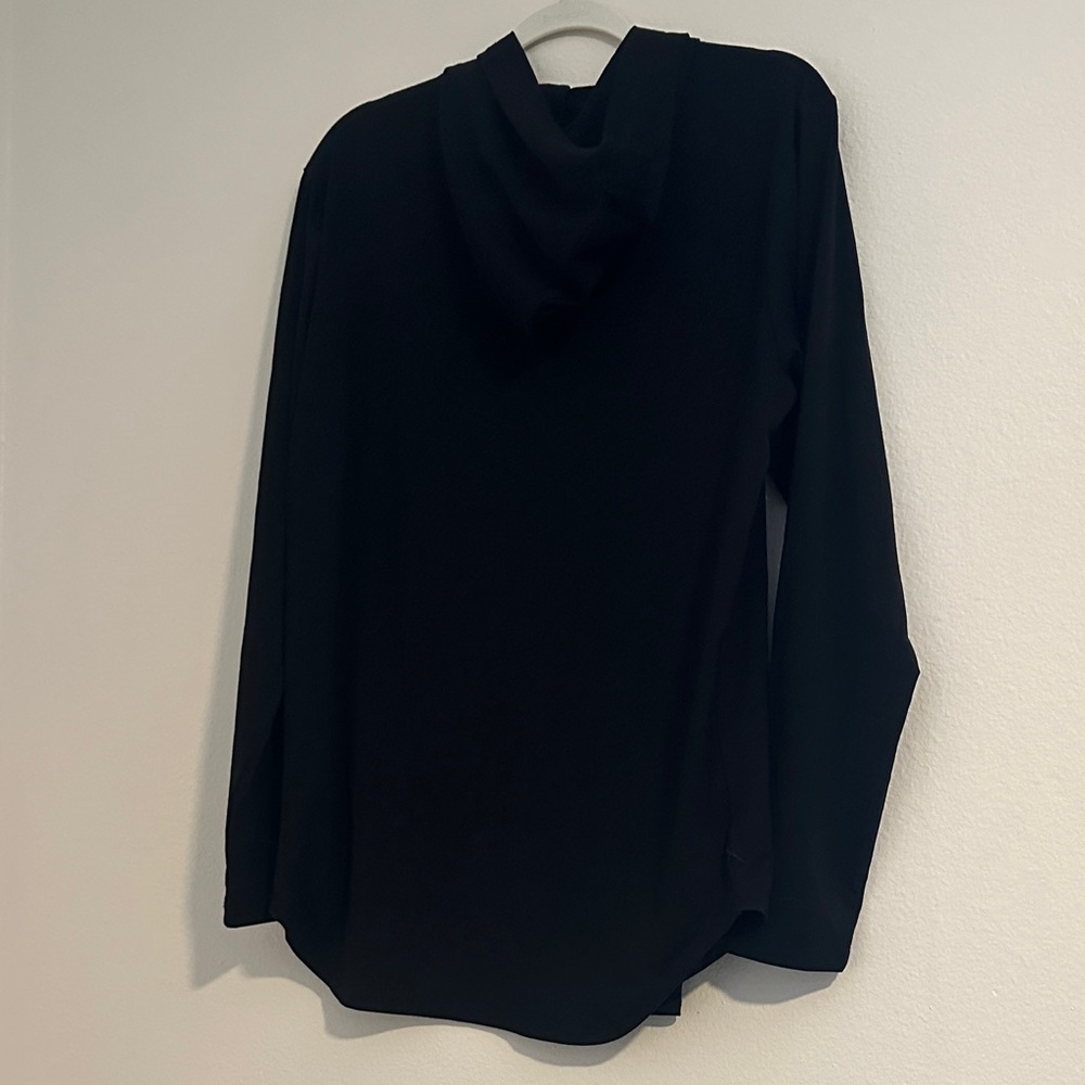 CUTS Black Long Sleeve Hooded Shirt Large - Picture 5 of 5
